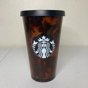 Starbucks Dining Starbucks Mocha Swirl Cold Cup Tumbler 16oz 2019 Grande Brown